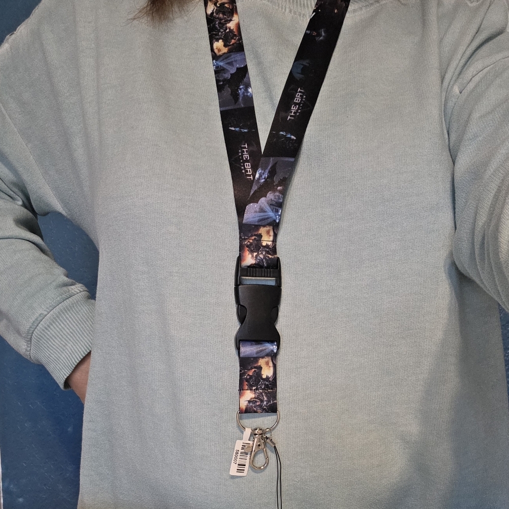 🆕️Batman Unisex Marvel Key Chain Holder/ID Lanyard NWT
